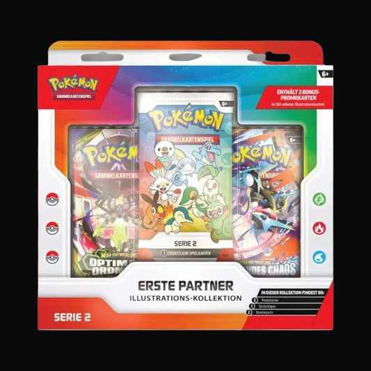 Pokémon Erste Partner Illustrations-Kollektion: Serie 2 - DE - Vorbestellung